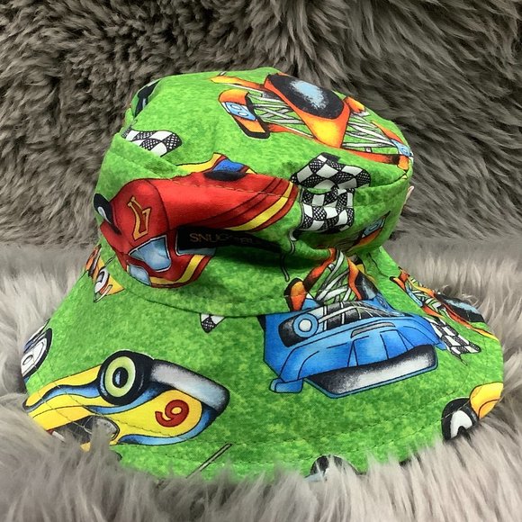 Snug As A Bug | Infant's Speedster Sun Hat | Race Cars | Various Sizes - Picture 1 of 4